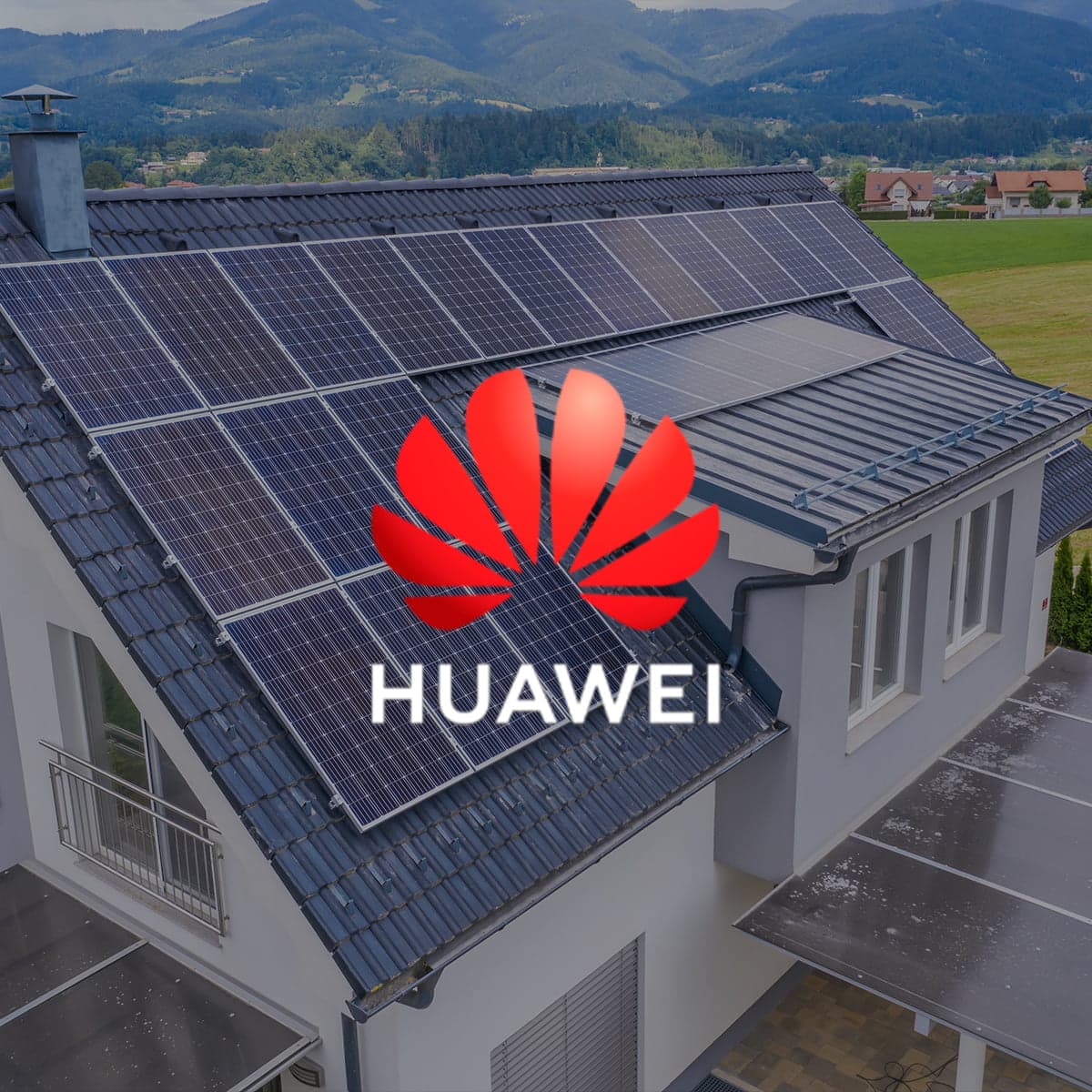 Instalación residencial con paneles solares