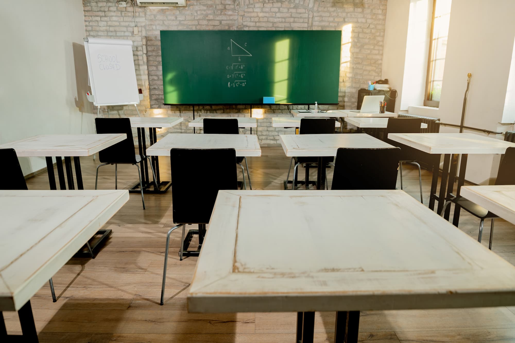 Aula de formación de Green Efficient con equipamiento técnico